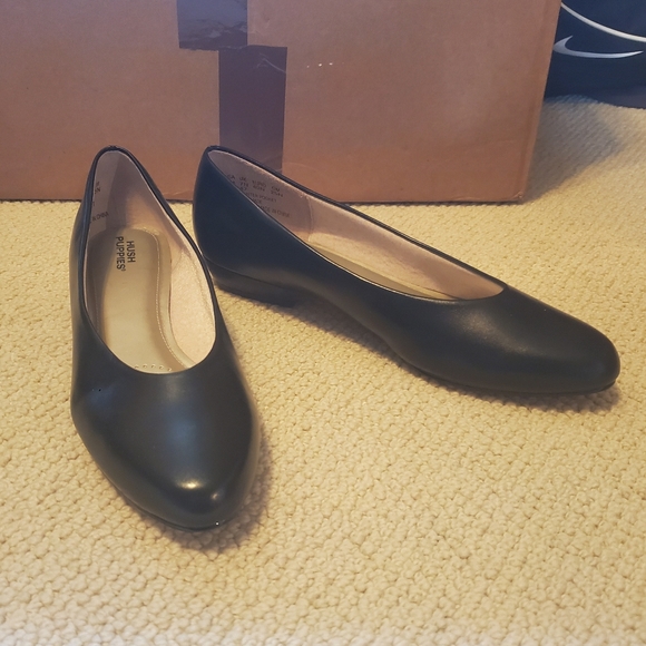 Hush Puppies Shoes - Black Hush Puppies Ladies Dress Shoes